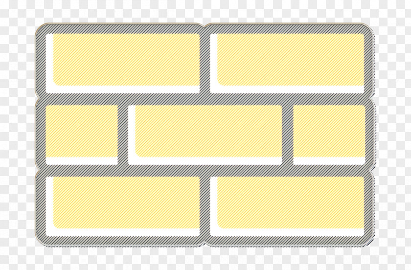 Rectangle Text Block Icon Build Civil PNG