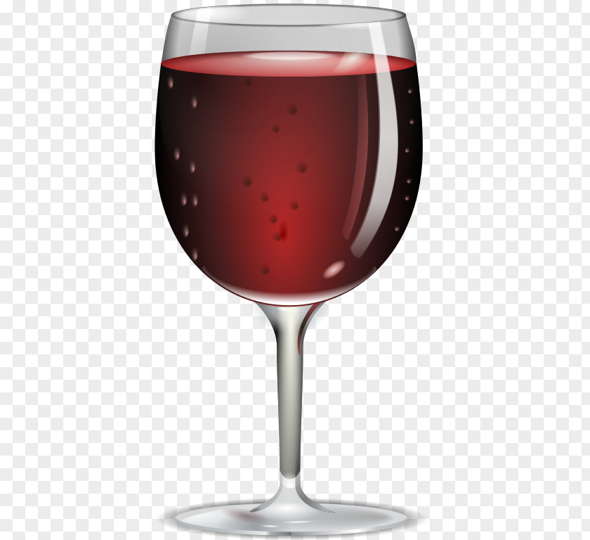 Wine Red Italian Glass PNG
