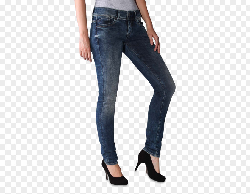 Woman Wash G Pepe Jeans Denim Leggings Slim-fit Pants PNG