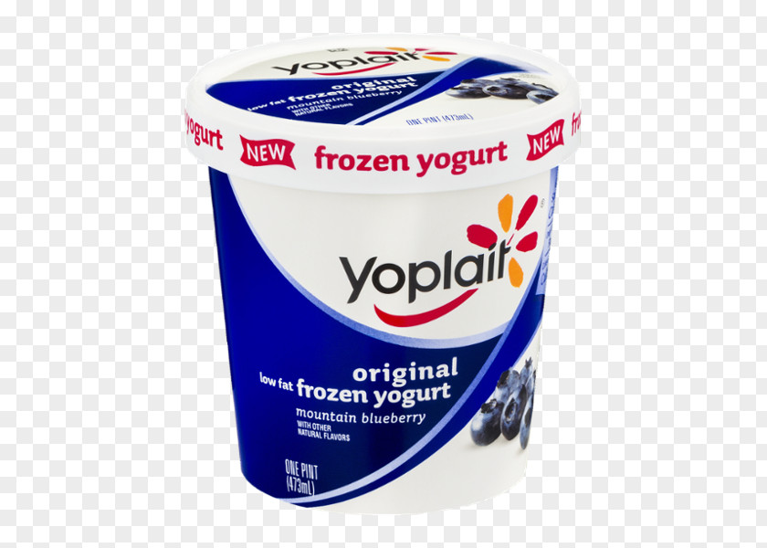Cream Frozen Yogurt Yoplait Yoghurt PNG