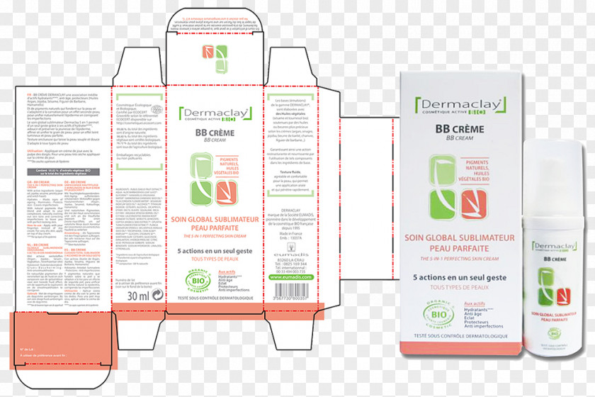 Packaging Design Skin Care BB Cream PNG