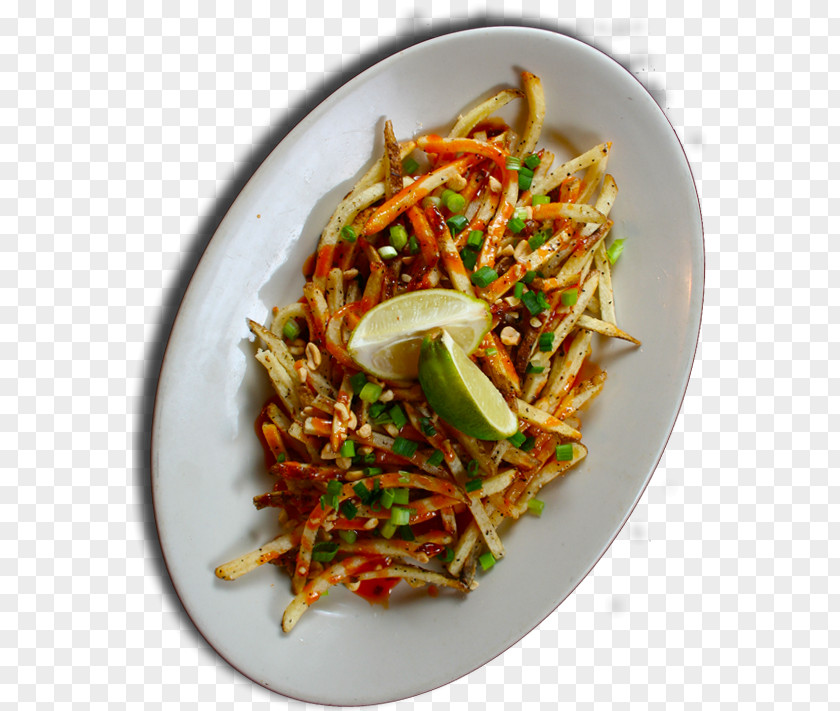 Thai Cuisine Pad French Fries Karedok Vegetarian PNG