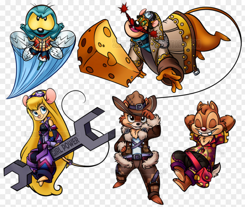 Animation Gadget Hackwrench Chip 'n' Dale The Walt Disney Company Kingdom Hearts PNG