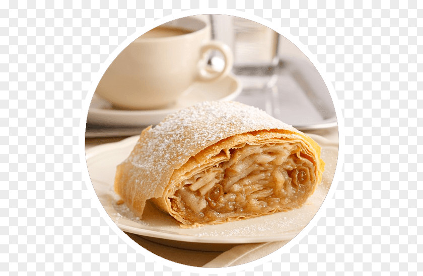 Apple Strudel Austrian Cuisine Wiener Schnitzel PNG