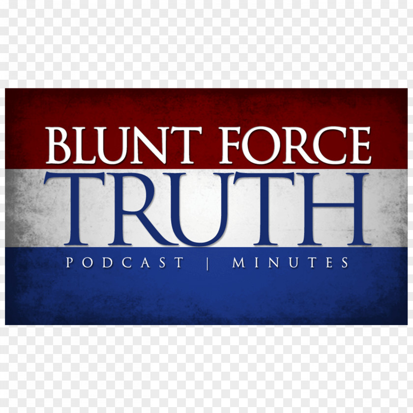 Blunt Force Truth Brand Rectangle Podcast PNG