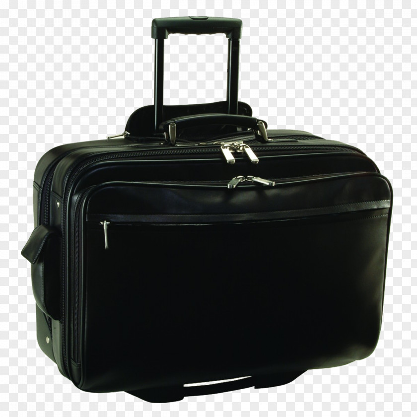 Briefcase Hand Luggage Leather Samsonite Bag PNG