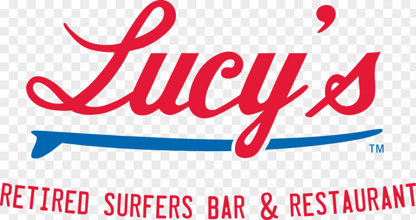 Cocktail Lucy's Retired Surfers Bar & Restaurant Logo PNG