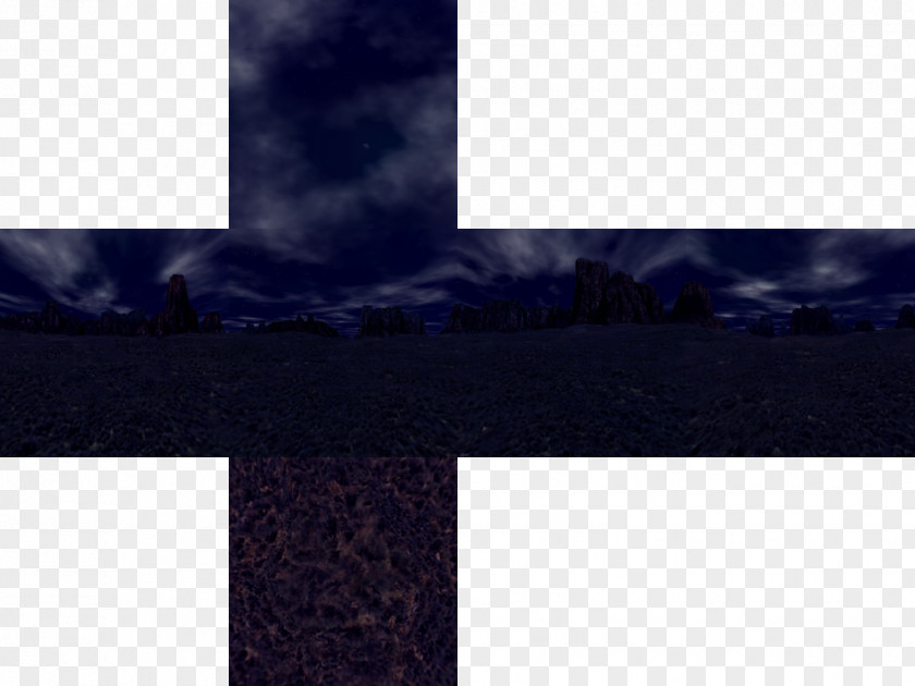 Creative Night Skybox ARK: Survival Evolved Texture Mapping Sky PNG