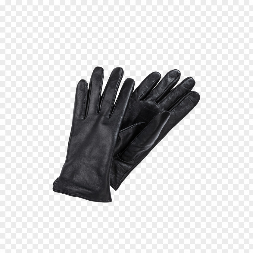 Glove Safety Black M PNG