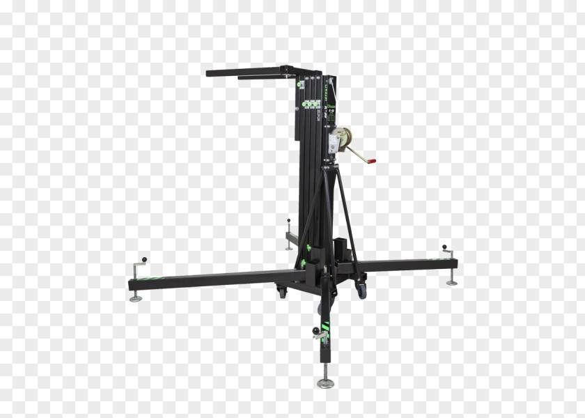 Line Array Tripod Sound Microphone Light PNG