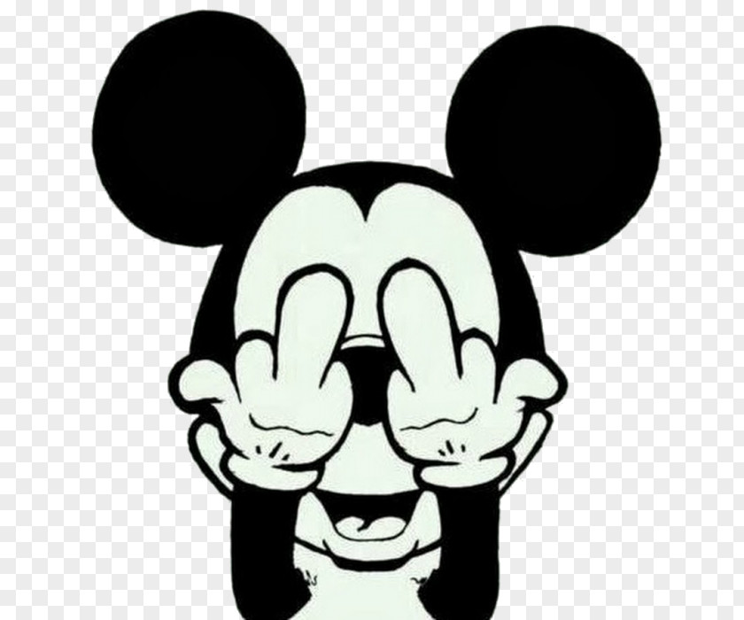 Mickey Mouse The Finger Middle Image Minnie PNG