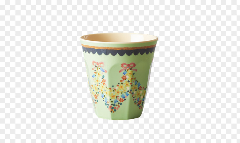 Mint Flowers Coffee Cup Sleeve Ceramic Rice A/S Melamine PNG