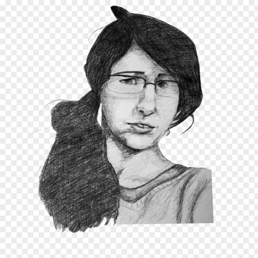 Nose Glasses Figure Drawing Sketch PNG