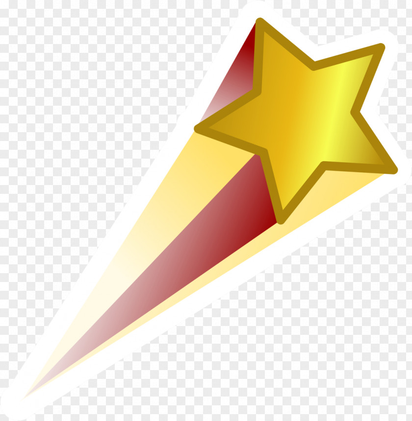 Shooting Star Icon Red Clip Art PNG