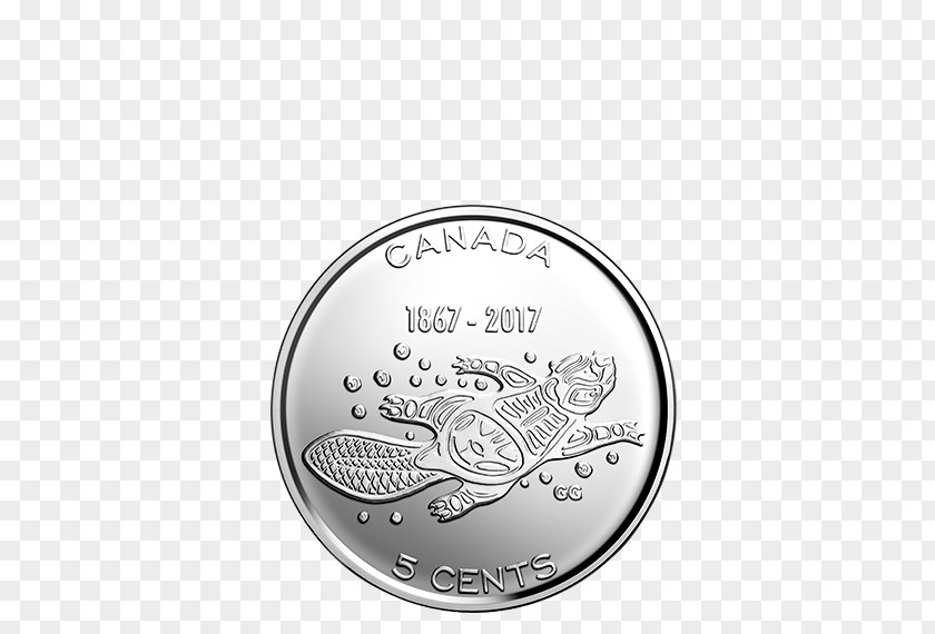 Uncirculated Coin 150th Anniversary Of Canada Silver Cent PNG