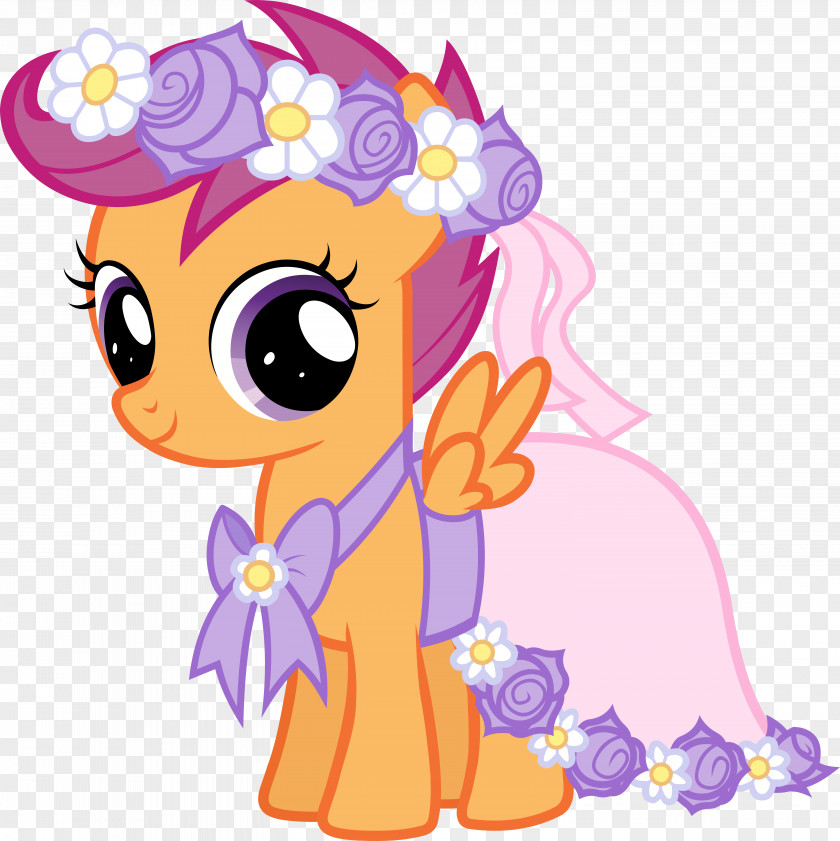 Wreath Wedding Scootaloo Rarity Pony Sweetie Belle Twilight Sparkle PNG