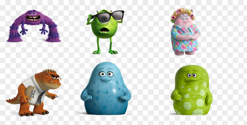 Cartoon Monster Mike Wazowski James P. Sullivan Character Pixar PNG