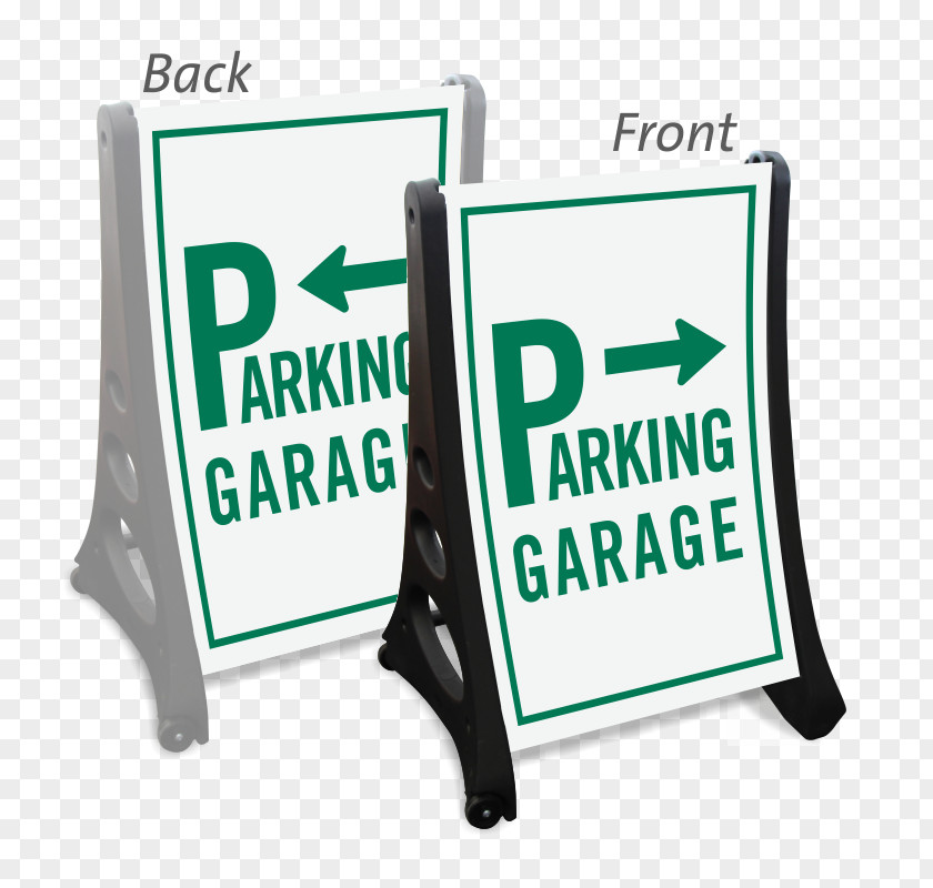 Directional Sign Signage Brand Sidewalk Parking PNG