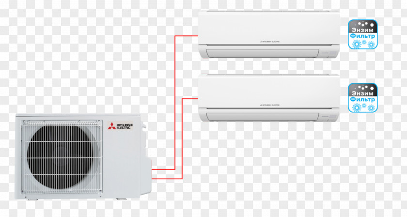 Mitsubishi Electric MXZ-2D33VA Сплит-система Electronics PNG