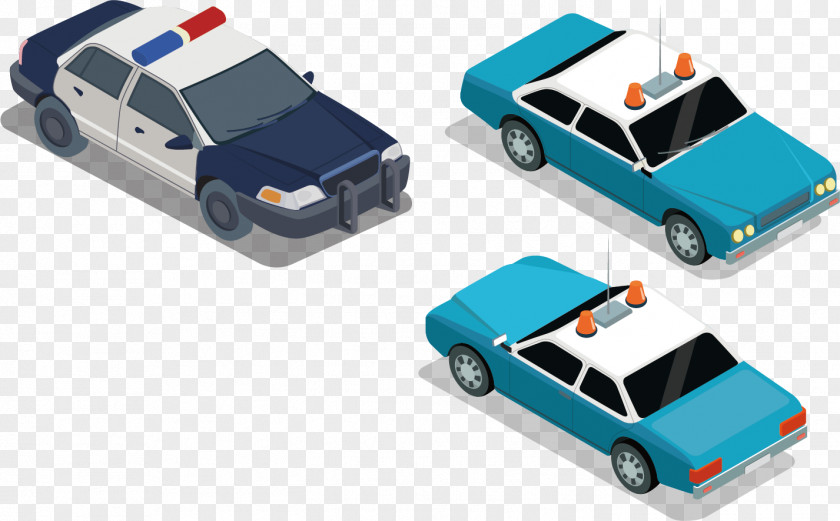 Police Car Flat Design Officer PNG