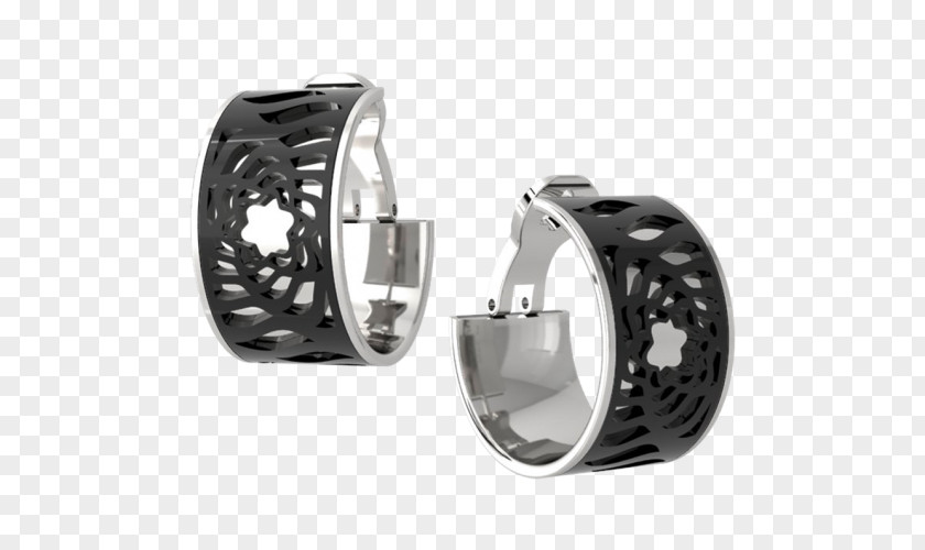 Silver Earring Alloy Wheel Spoke Rim Tire PNG