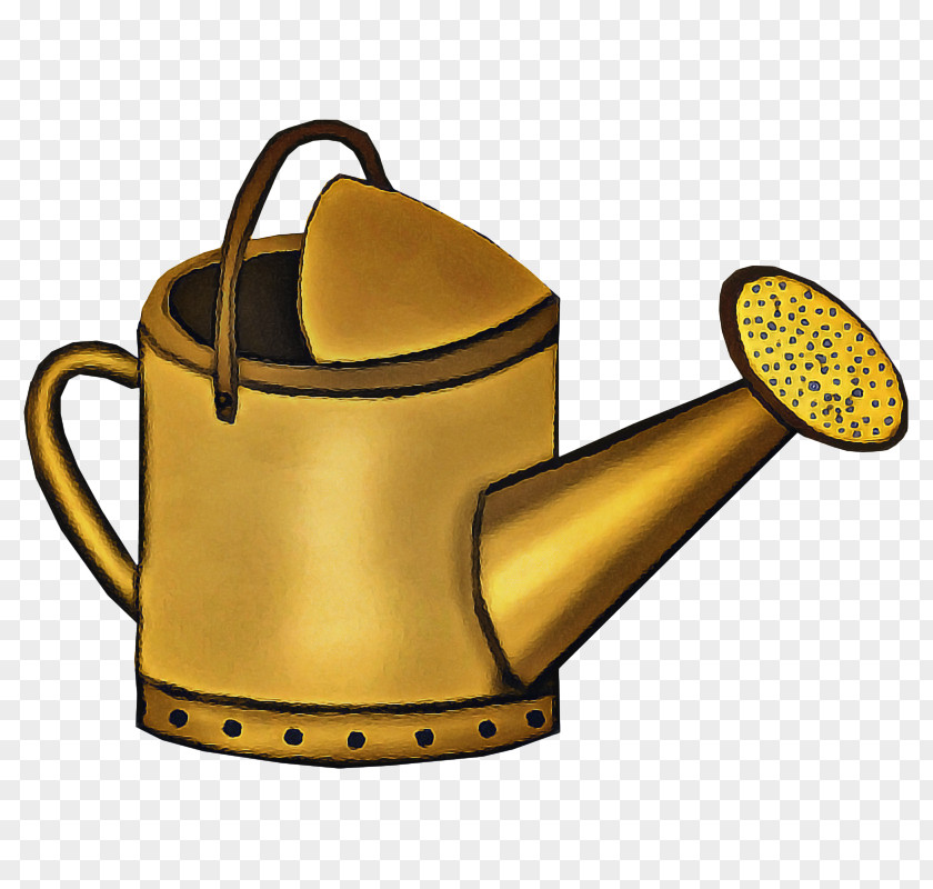 Yellow Watering Can Cans Tennessee Kettle Design PNG