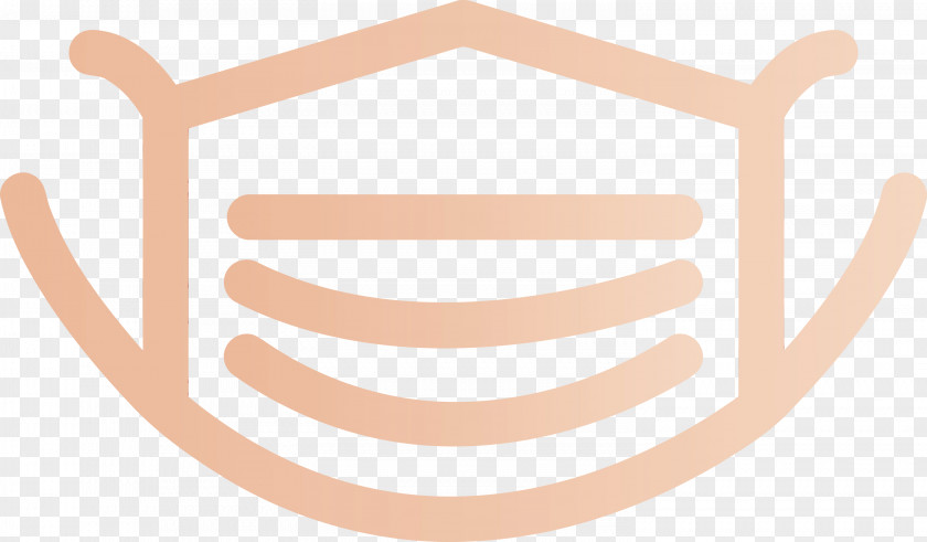 Line Font Beige Circle Logo PNG
