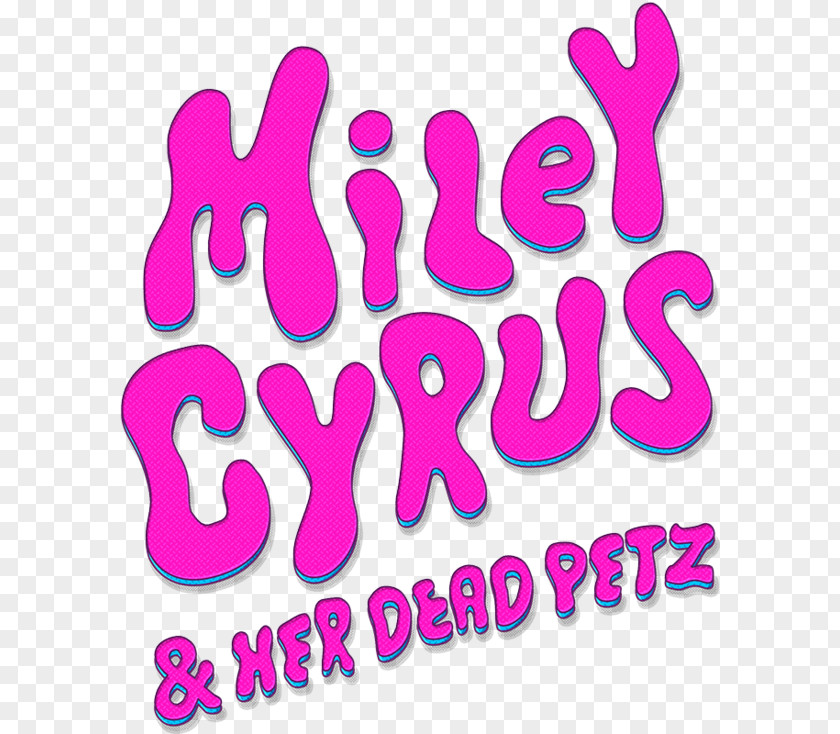 Miley Cyrus & Her Dead Petz Logo Image Desktop Wallpaper PNG