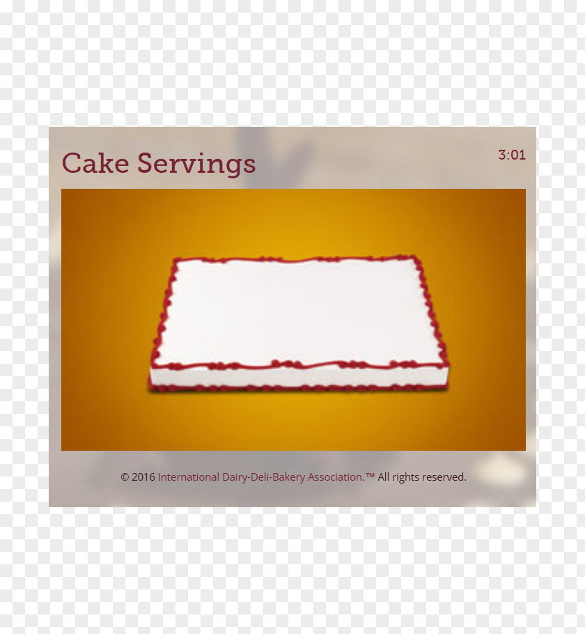 Slices Of Cake Rectangle Training PNG