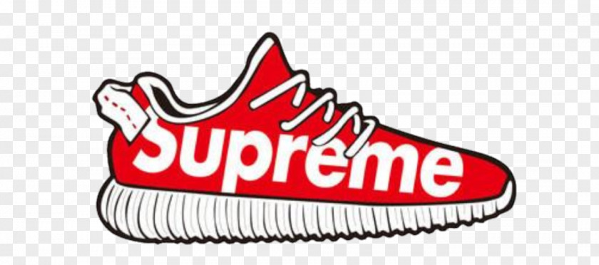 Supreme Shoe Sticker Clip Art Sneakers Sneaker Collecting PNG