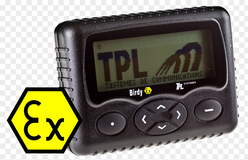 Birdy Pager Alarmontvanger POCSAG ATEX Directive Photography PNG