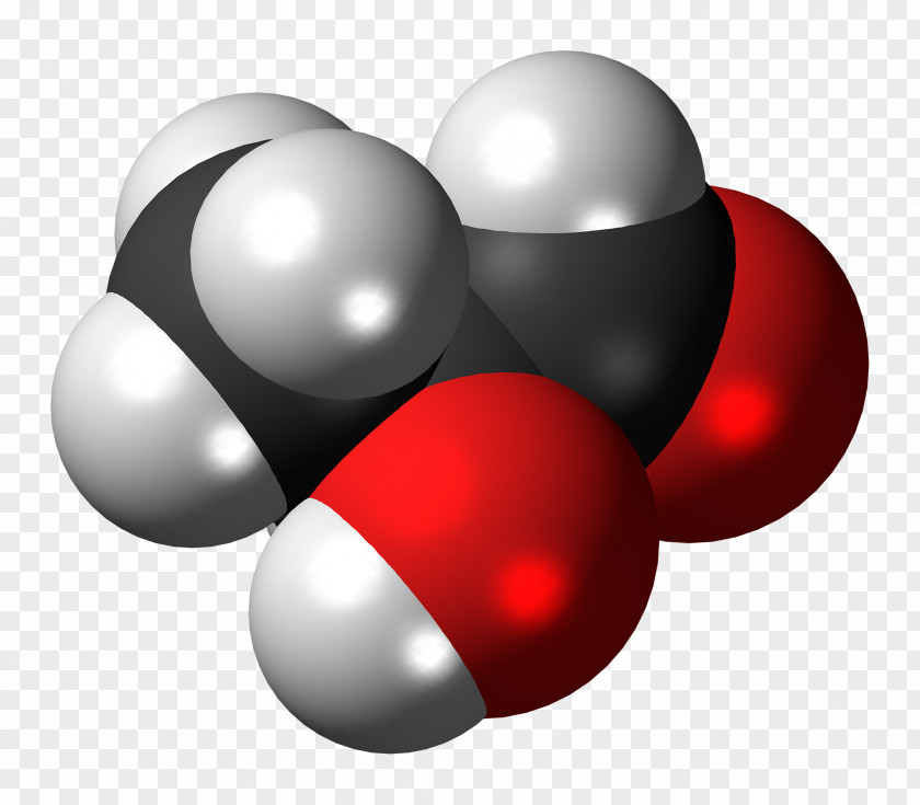 Chemical Molecules Lactic Acid Space-filling Model Molecule 3-Pentanol Three-dimensional Space PNG