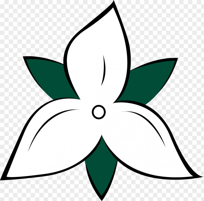 Symbol Line Art Flower PNG