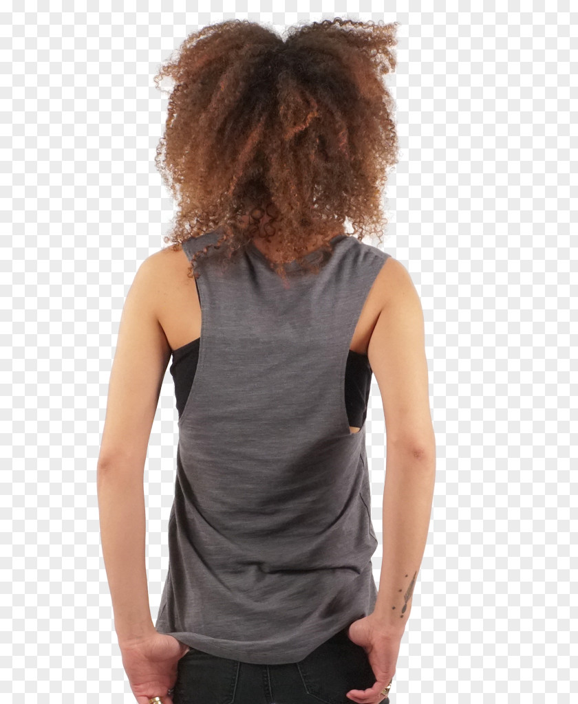T-shirt Shoulder Sleeveless Shirt Outerwear PNG