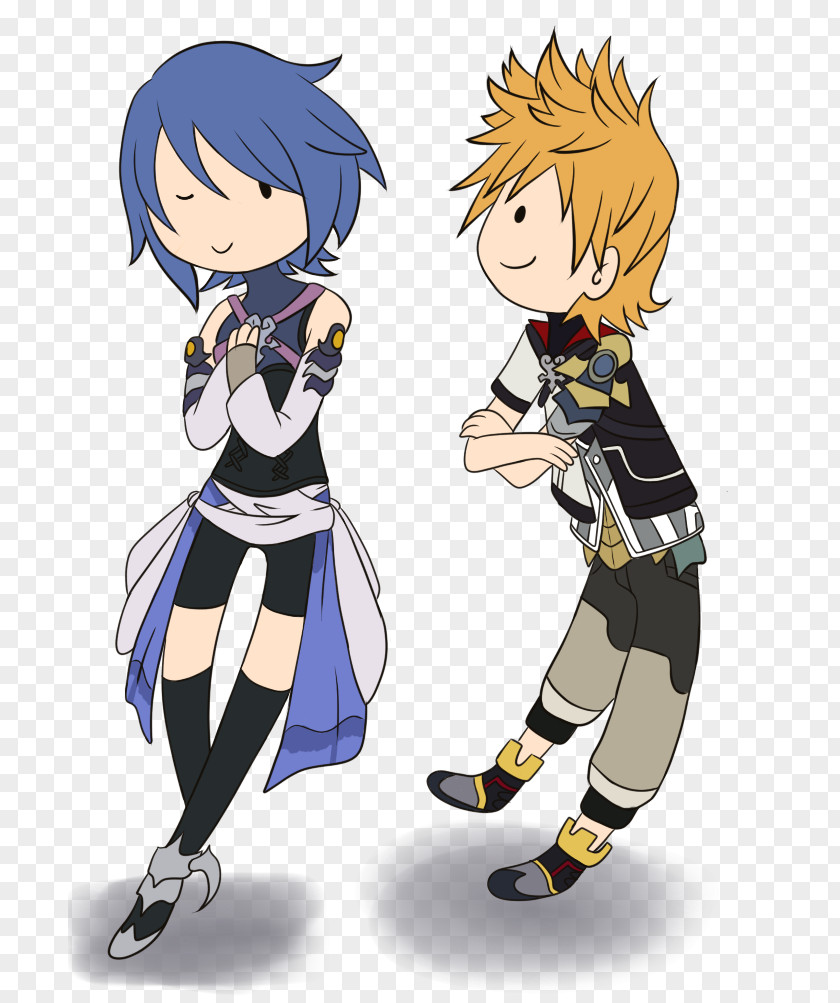 Aqua Kingdom Hearts Birth By Sleep Ventus Roxas Naminé PNG