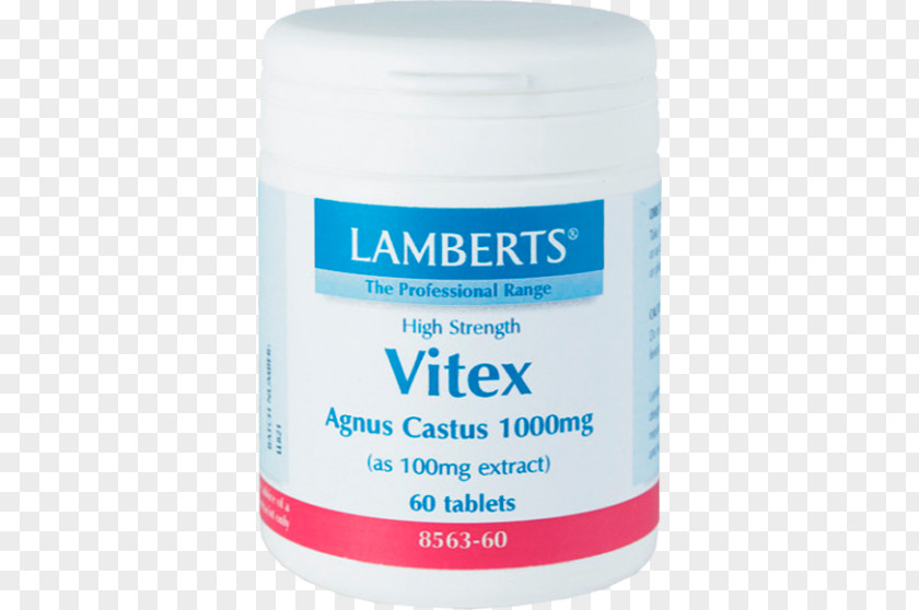 Dietary Supplement Lamberts Cap. Agnus Castus 60cap Wild Yam Chaste Tree Vitex PNG