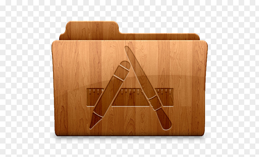 Glossy Applications Wood Angle Table PNG