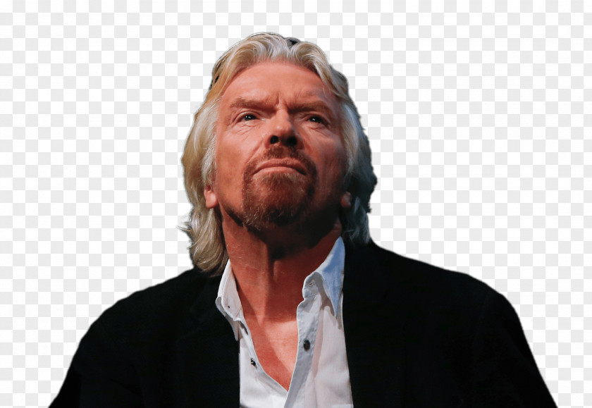 Looking Up Richard Branson Losing My Virginity Virgin Group Entrepreneur Businessperson PNG