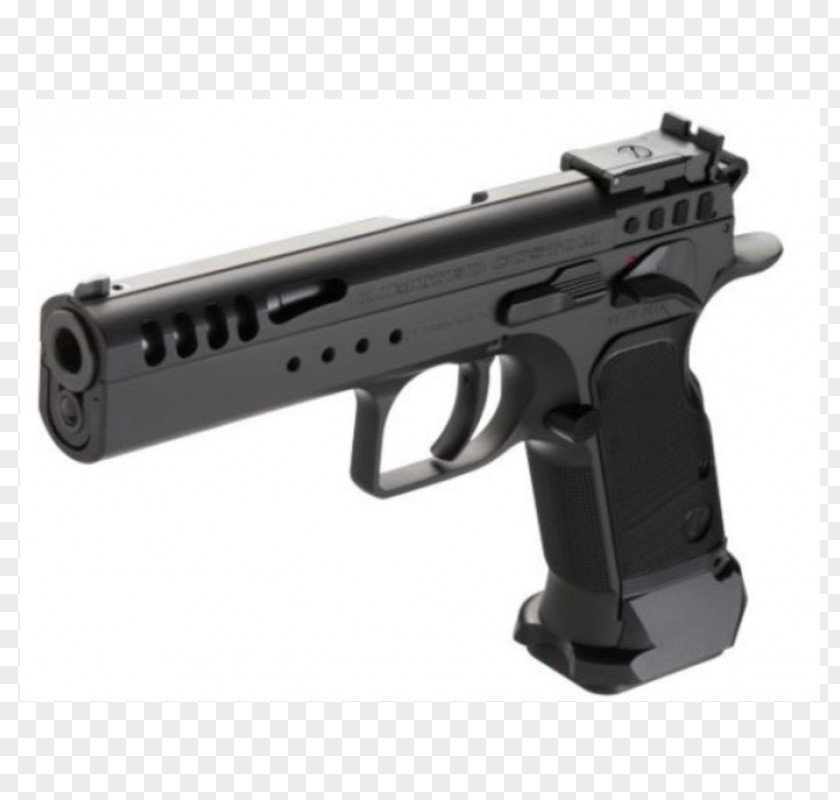 Weapon Tanfoglio Stock II Semi-automatic Pistol 9×19mm Parabellum PNG
