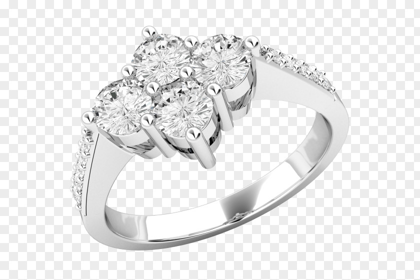 Creative Wedding Rings Ring Diamond Cut Princess Engagement PNG