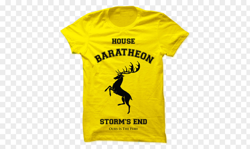 House Baratheon T-shirt Hoodie Clothing Top PNG