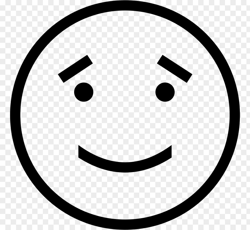 Sincere Smiley Frown Emoticon Clip Art PNG