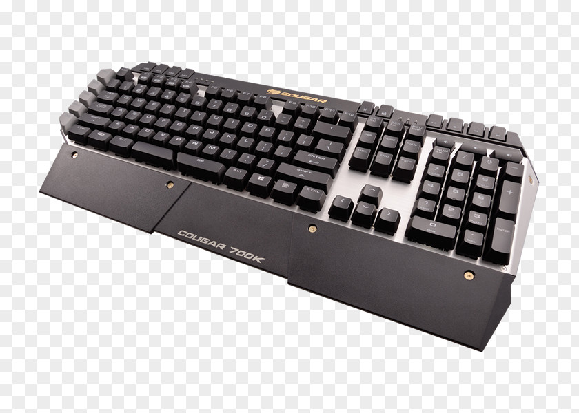 Cherry Computer Keyboard Cougar 700K Electrical Switches Gaming Keypad PNG