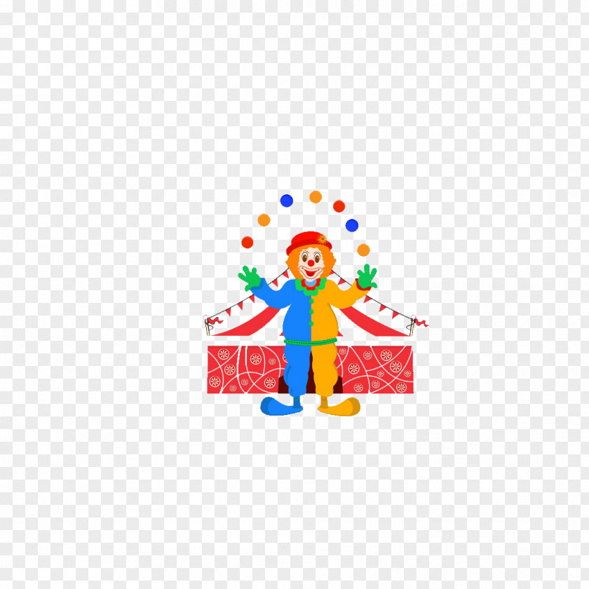 Clown Performance Circus PNG