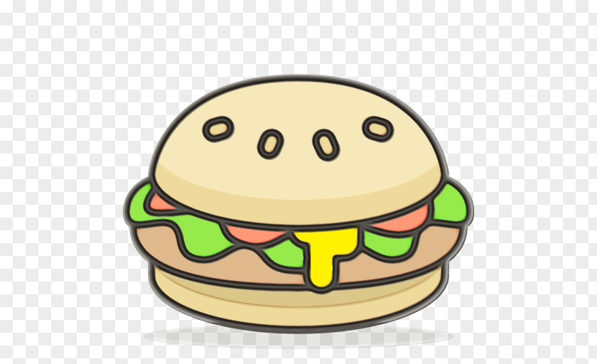 Dish Finger Food Burger Cartoon PNG
