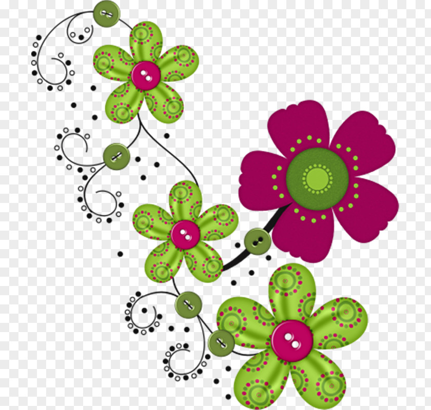 Flower Digital Scrapbooking Paper Clip Art PNG