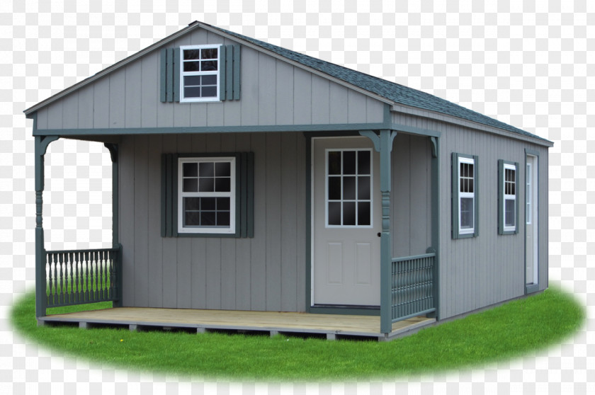 House Shed Log Cabin Cottage Building PNG