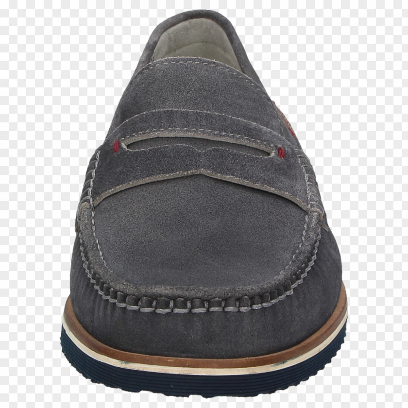 Mocassin Suede Slip-on Shoe Walking PNG
