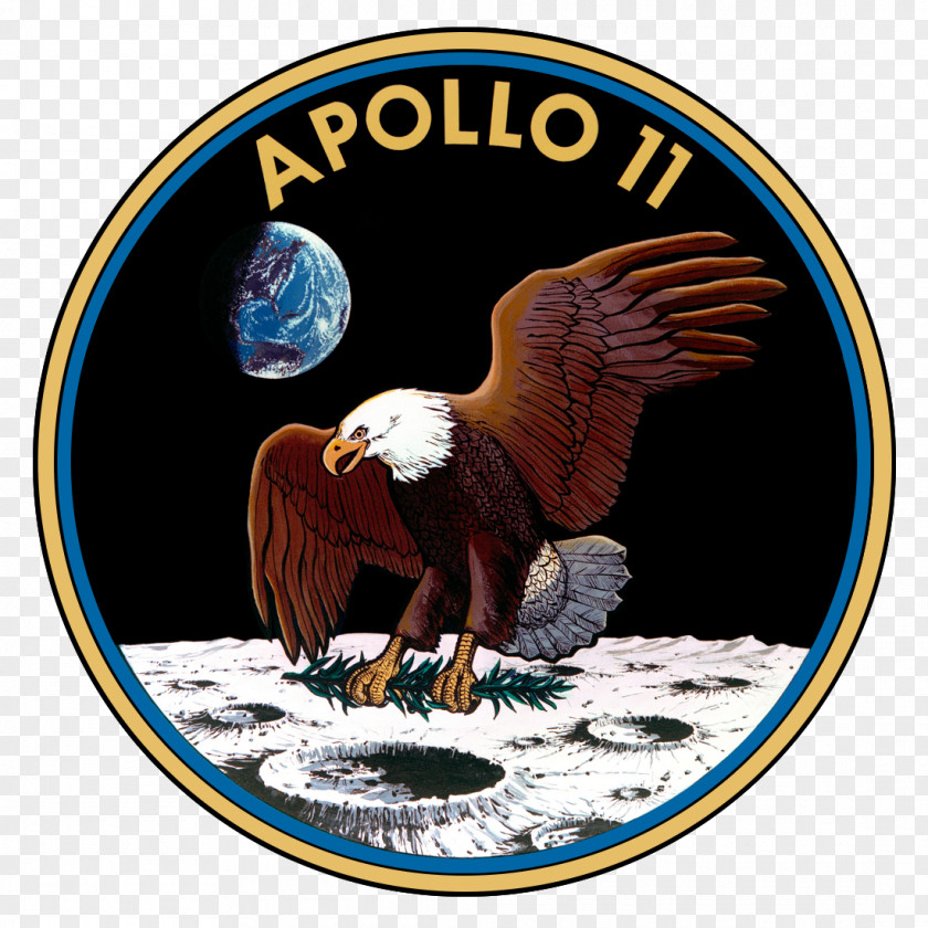 Nasa Apollo 11 Program 9 Mission Patch PNG