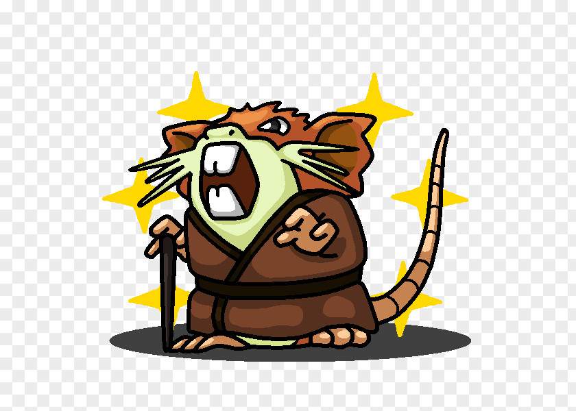 Pokemon Raticate Splinter Fan Art Pokémon PNG